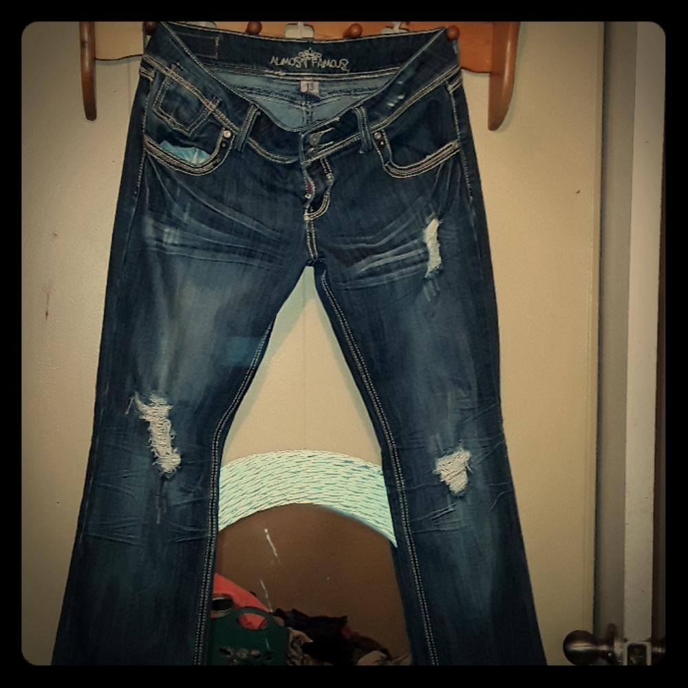 Almost famous distressed Jean's